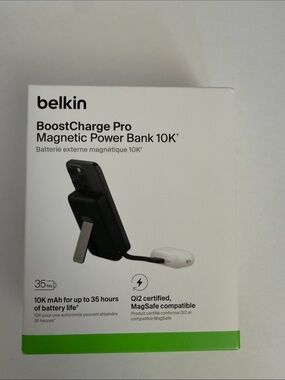belkin BoostCharge Pro Magnetic Power Bank 10K - Black